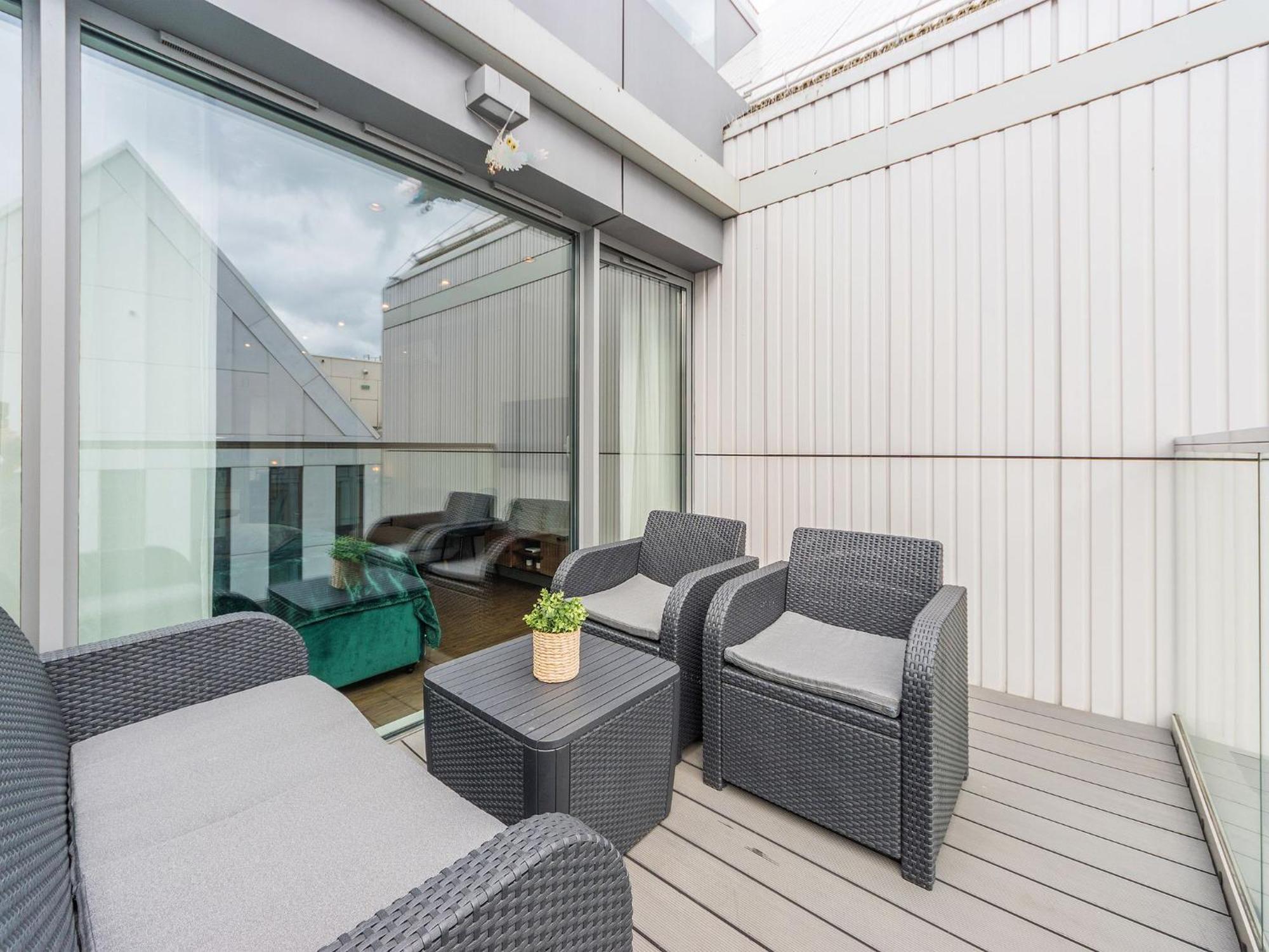 Flatbook - City Center Apartments Granaria With Parking Gdansk Oda fotoğraf