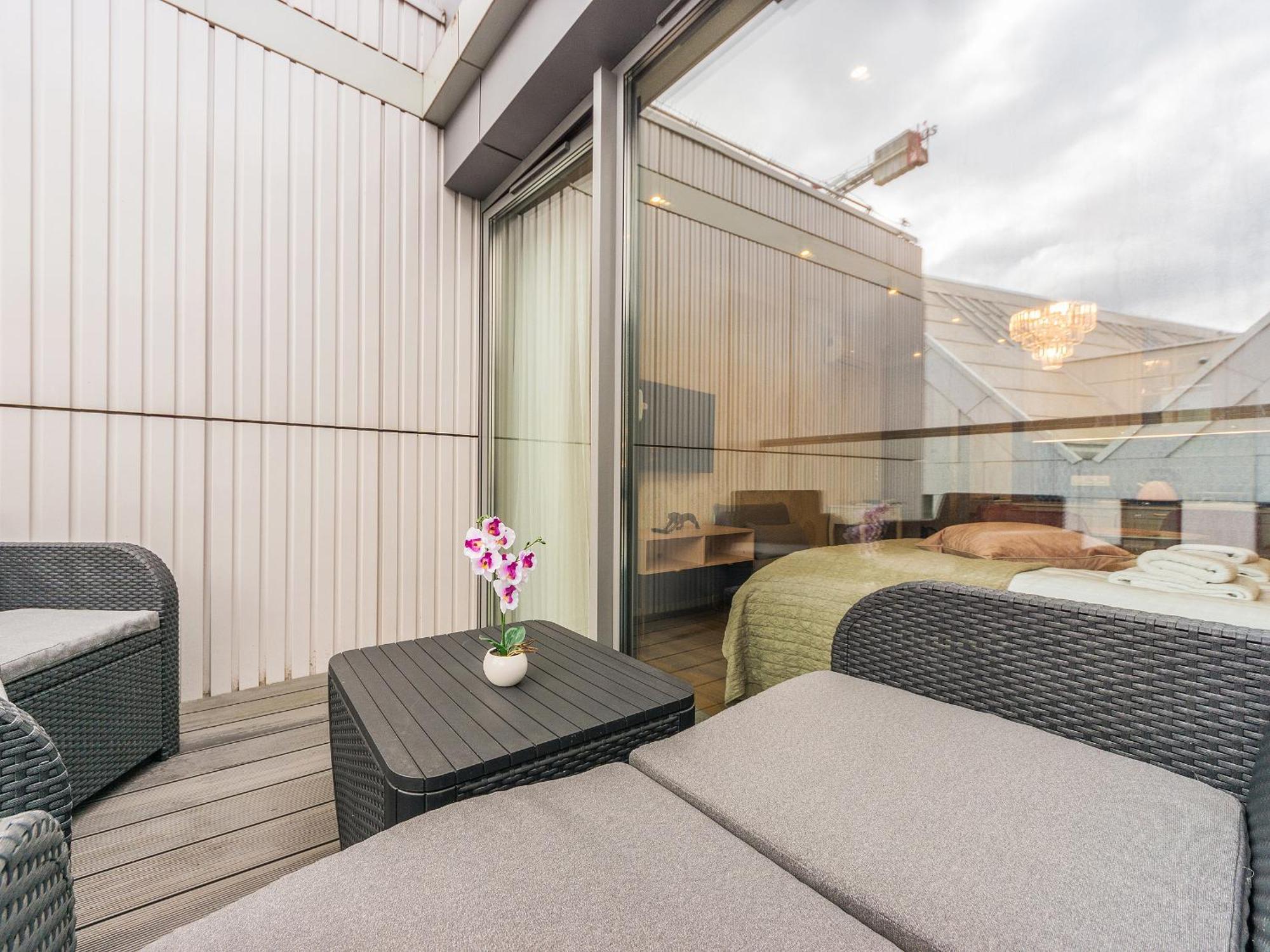 Flatbook - City Center Apartments Granaria With Parking Gdansk Oda fotoğraf